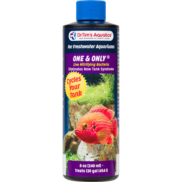 One & Only Freshwater Live Nitrifying Bacteria (4 oz) 60 Gallons