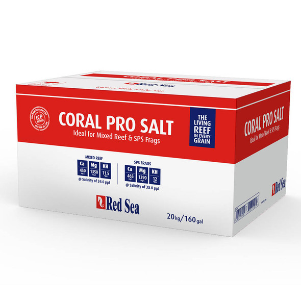 Red Sea Salt Mix Blue BOX - (Makes 160 Gallons) - Red Sea