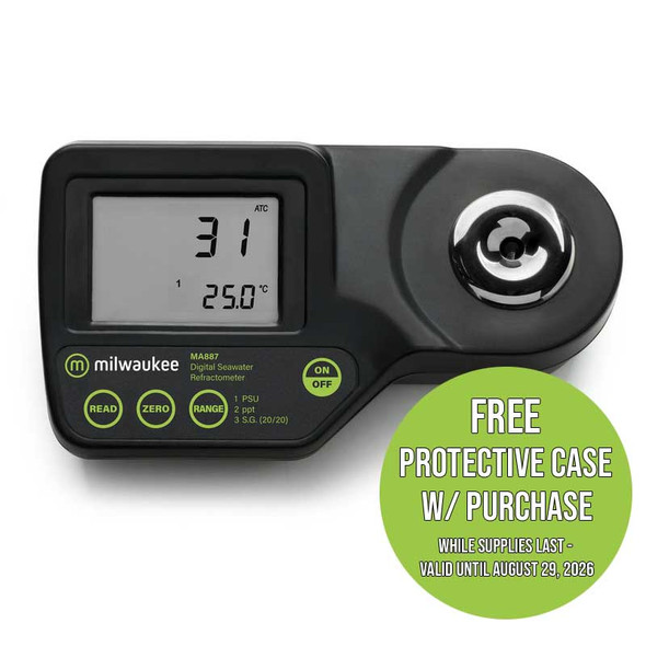 Digital Seawater Refractometer MA887 - Milwaukee 