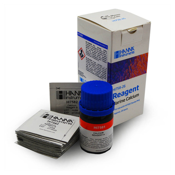 HI758-26 Marine Calcium Checker Reagents (25 Tests) - Hanna Instruments 