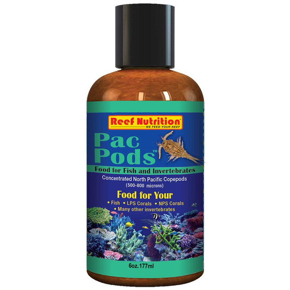 Pac Pods Copepod Concentrate (6 oz) - Reef Nutrition