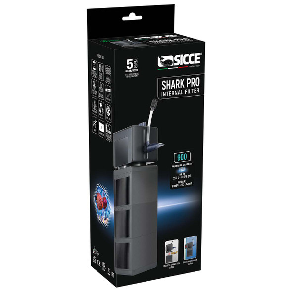 SHARK PRO 900 Internal Filter (238 gph) - Sicce