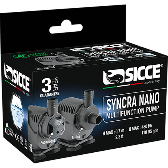 Syncra Nano Pump 110 gph - Sicce