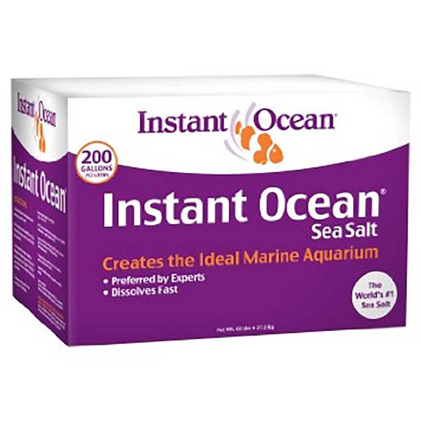 (DAMAGED BOX) Sea Salt Mix Box (Makes 200 Gallons) - Instant Ocean