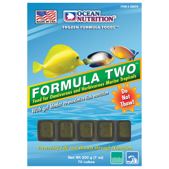 Frozen Formula Two (70 cubes, 7 oz) - Ocean Nutrition