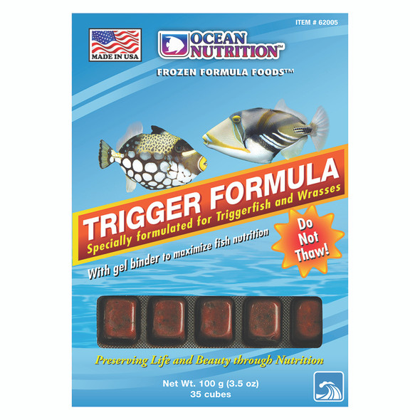 Frozen Trigger Formula (35 cubes, 3.5 oz) - Ocean Nutrition