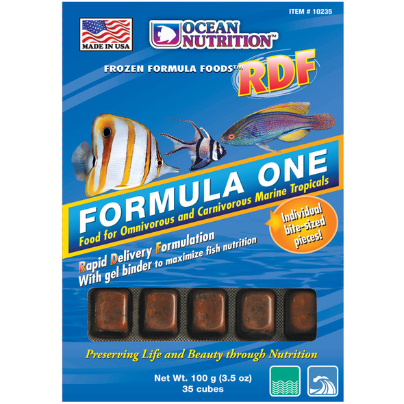 Frozen RDF Formula One (35 cubes, 3.5 oz) - Ocean Nutrition