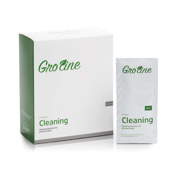 HI70061G GroLine General Purpose Cleaning Solution, 20 mL (25 Pack) - Hanna Instruments