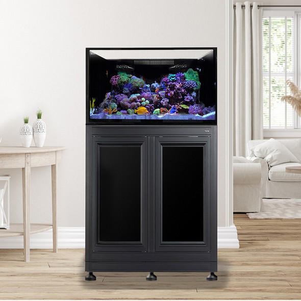 EXT 112 Lagoon Aquarium w/ APS Stand - Black (Made to Order) - Innovative Marine