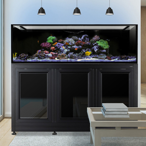 INT 200 Aquarium w/ APS Stand - Black (Made to Order) - Innovative Marine