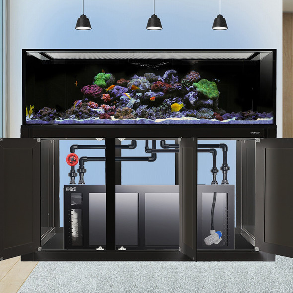 Shallow Reef Pro 2 60 Gallon AIO Aquarium w/ BLACK APS Stand - Innovative  Marine