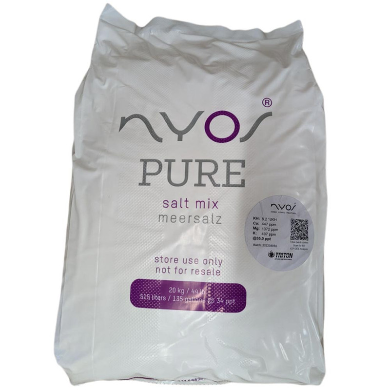 PURE Reef Salt Mix (20kg Bag) - NYOS