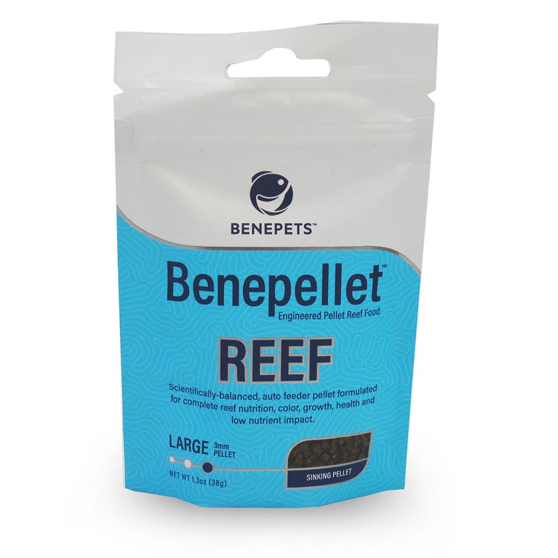 Benepellet Reef Large 3 mm Pellet Coral Food (1.3 oz) - Benepets