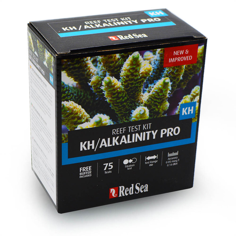 KH/Alkalinity ProHigh Accuracy Titration Test kit (75 tests) Red Sea