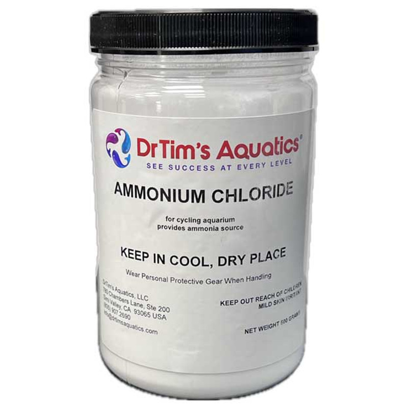 Ammonium Chloride for Fishless Cycling - Dr Tim's  (500 grams)