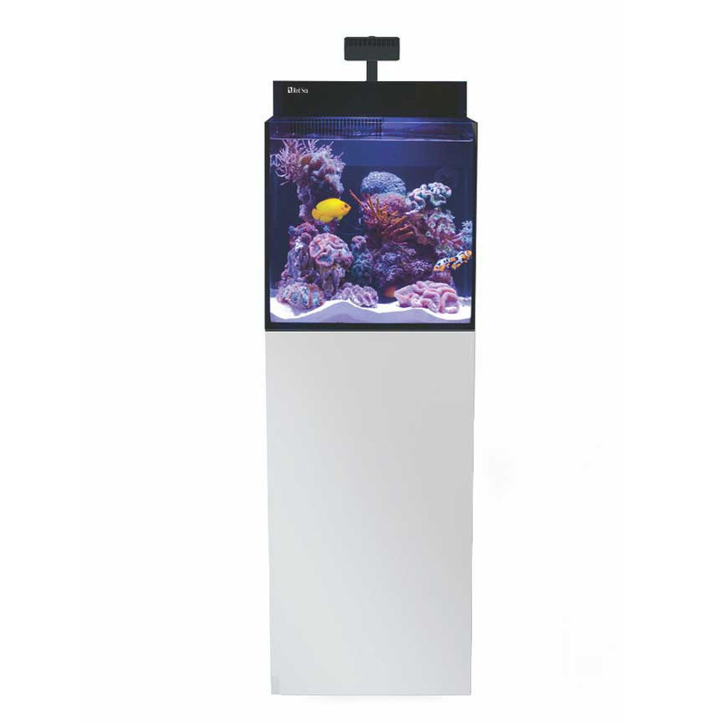White Max Nano XL G2 - 33 Gallon Aquarium (White Stand) - Red Sea
