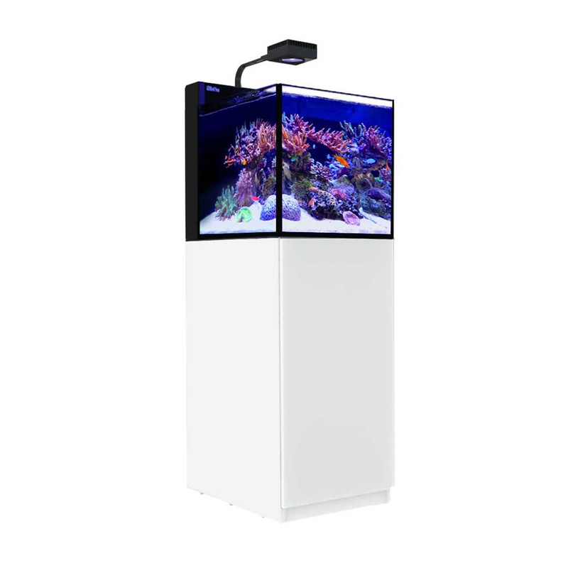 White Max Nano Peninsula G2 - 26 Gallon Aquarium (White Stand) - Red Sea