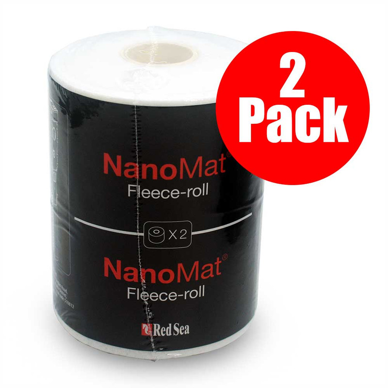 NanoMat Replacement Fleece Roll - TWIN Pack - Red Sea