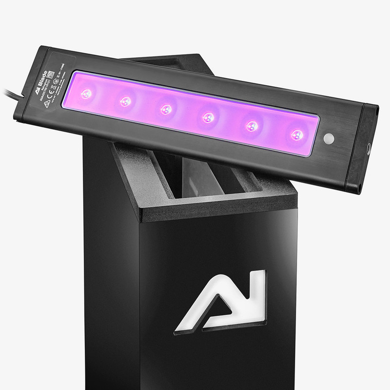 (OPEN BOX) Blade Hybrid Submersible Algae Scrubber Reactor Small 10" w/Refugium LED - Adaptive Reef