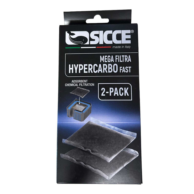 MEGA Filtra Replacement Hypercarbo Fast (2-Pack) - Sicce