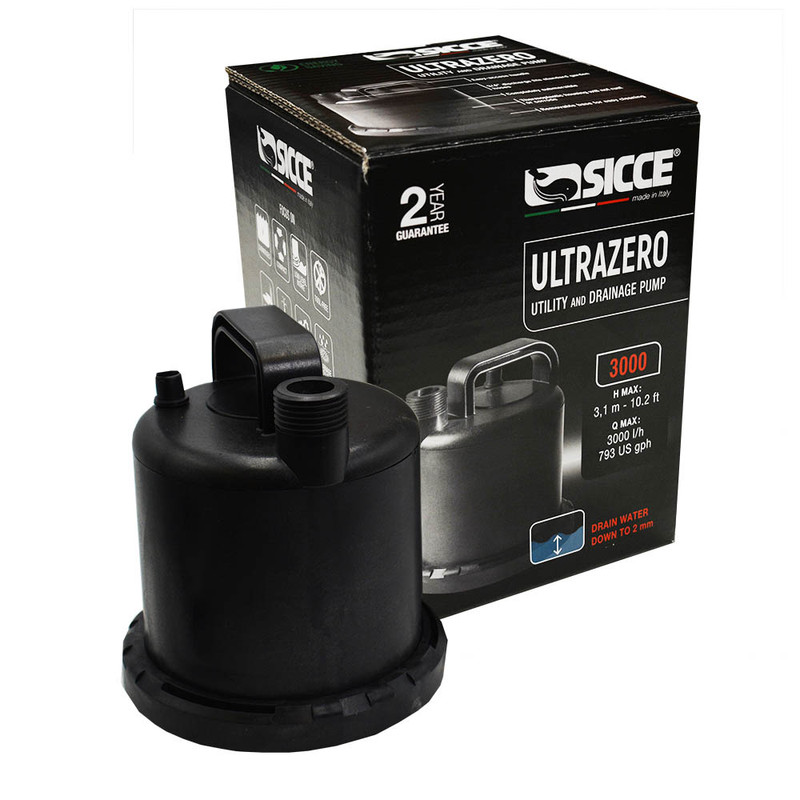 (USED) Ultra Zero Utility Water Mixing Pump - Sicce 