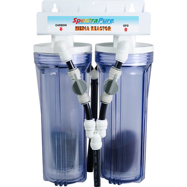 (OPEN BOX) MR DUAL w/Sicce 1.5 Pump - Independently Controlled Dual Chamber Media Reactor – Spectrapure