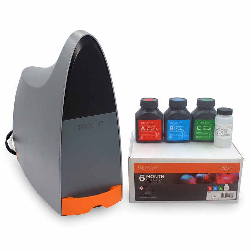 Apex TRIDENT (Alk, Cal, Mag) Automatic Water Tester (With 6 Month Reagents) - Neptune Systems