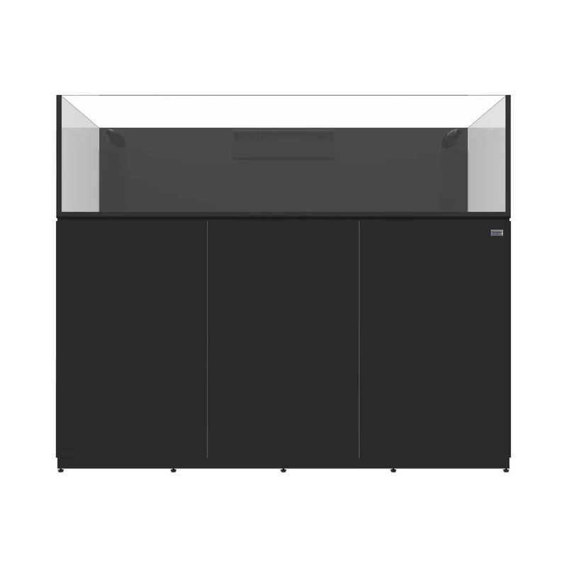 95 Gallon External Overflow Rimless Tank w/ Black Stand (Full Package) - Fiji Cube