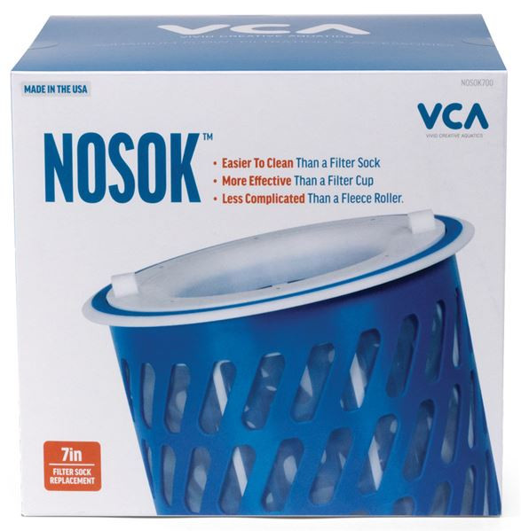 7" NOSOK Filter Sock No Sock Replacement Silencer Cup - VCA