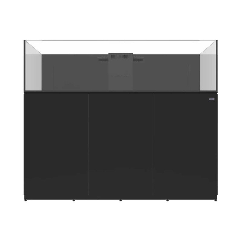 95 Gallon Shallow Internal Middle Rimless Tank w/ Black Stand (Full Package)- Fiji Cube
