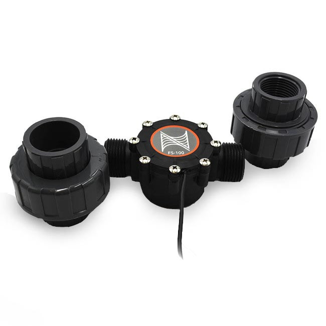(OPEN BOX) Apex FMM Flow Sensor – 1″ (FS-100) w/Unions - Neptune Systems
