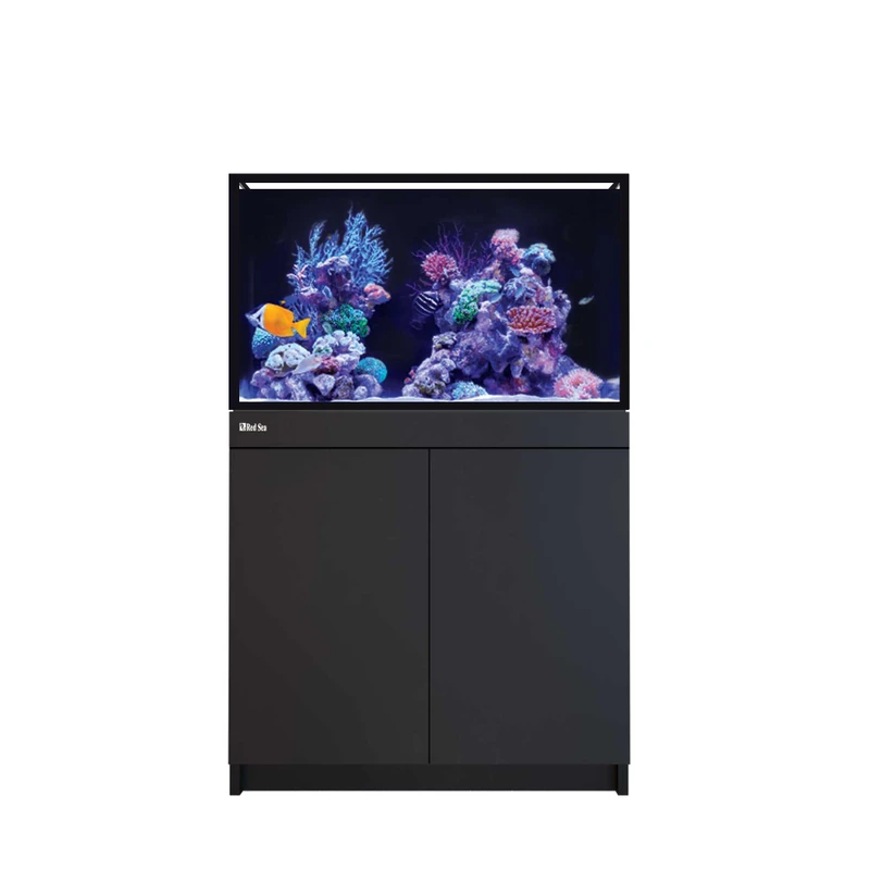 REEF-FRAME 250 - 65 Gallon Black Euro-Braced Aquarium - Red Sea