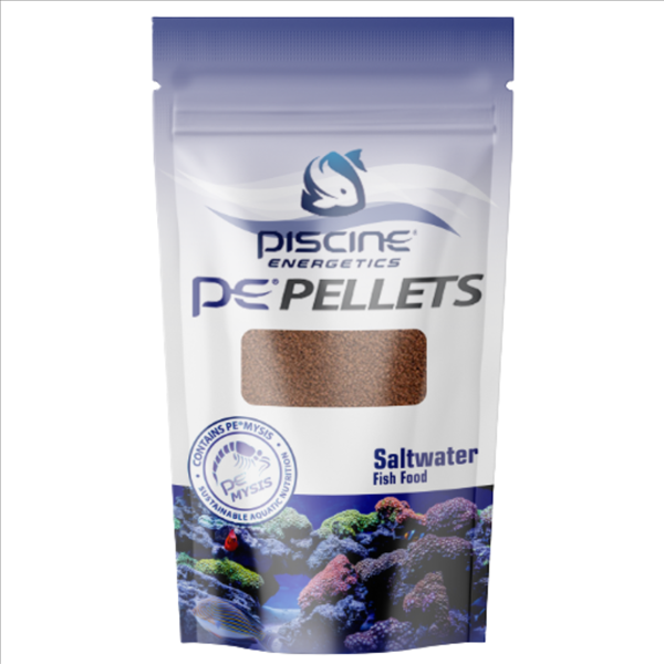 PE Mysis Pellets 4 oz / 113g (2 mm) - Saltwater Fish Food - Piscine Energetics