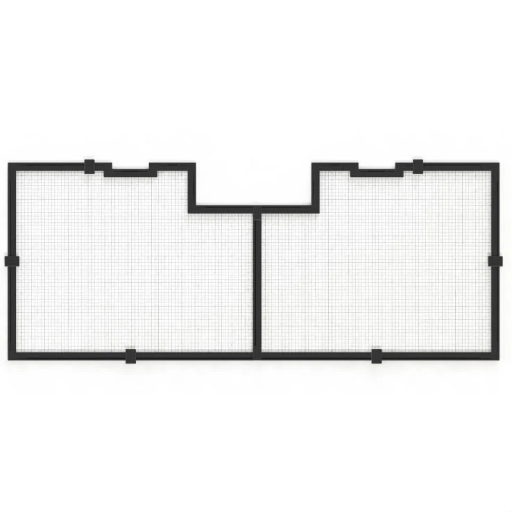 (OPEN BOX) 48" x 31" Customizable DIY Aquarium Screen Net Cover Kit (R42082) - Red Sea