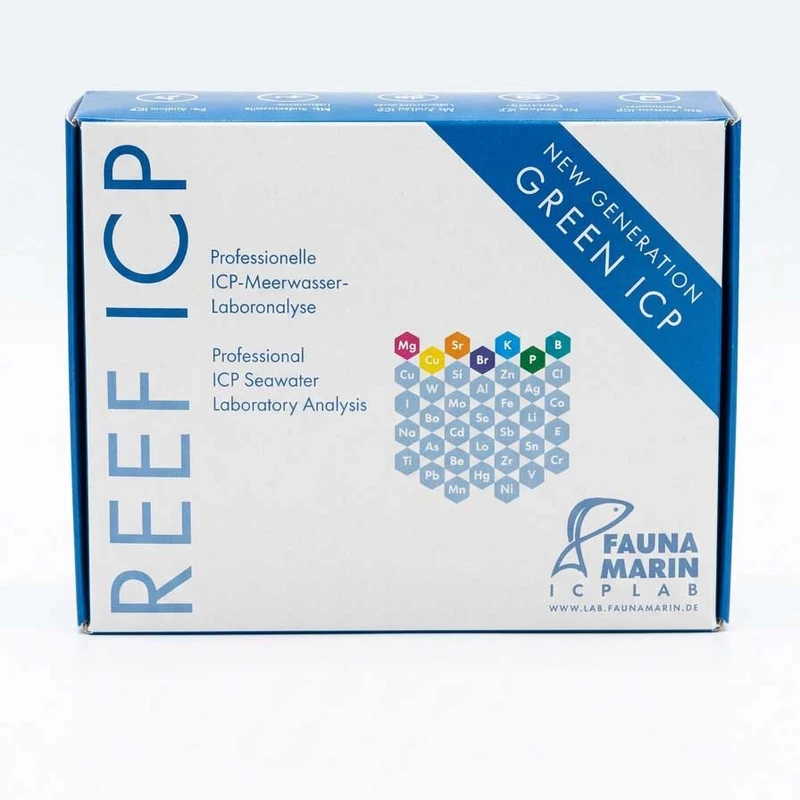 REEF ICP Water Analysis Test Kit (37 Water Parameters) - Fauna Marin