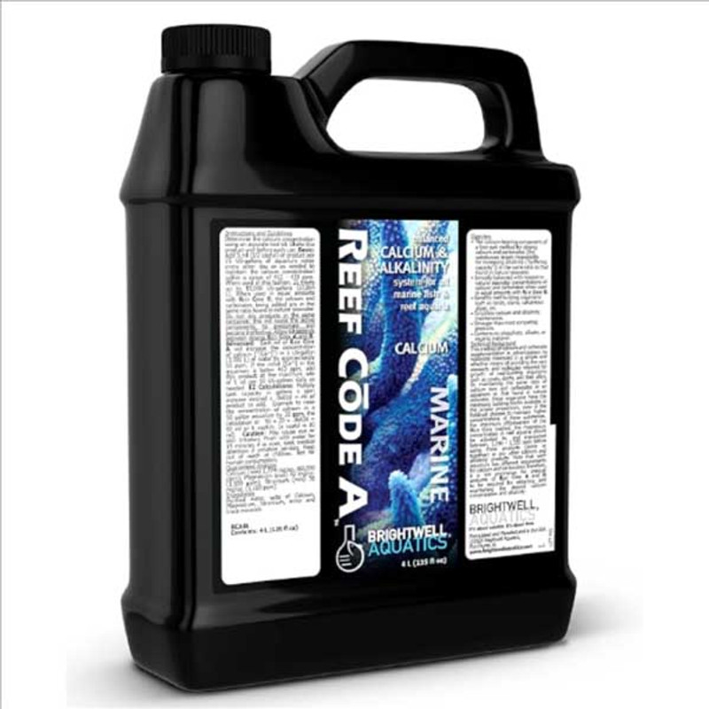 Reef Code A Balanced Calcium & Alkalinity System Part A (2 L) - Brightwell Aquatics