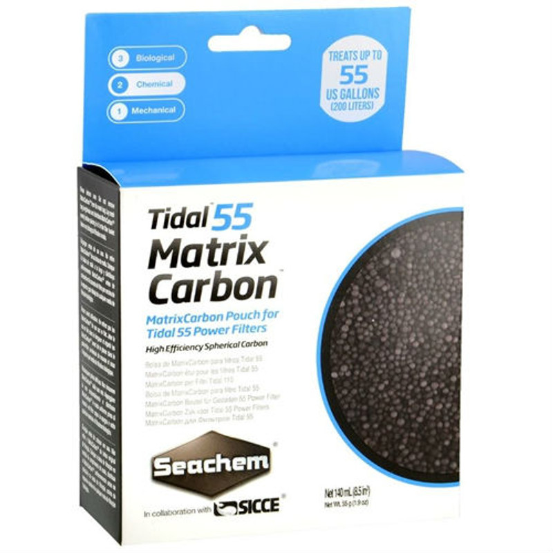 Tidal 55 Matrix Carbon (140 ml) - Seachem