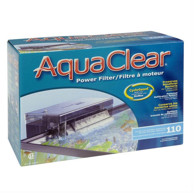 Hagen Aquaclear Hang On Power Filter 110 (70 to 110 Gal) - Fluval