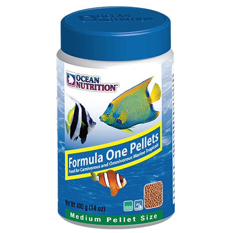 Formula One Medium Pellets Food (14 oz) - Ocean Nutrition