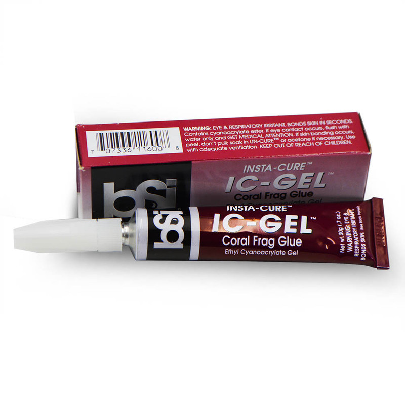 ICGel Insta Cure Cyanoacrylate Coral Frag Glue (20g 0.7 oz) Bob