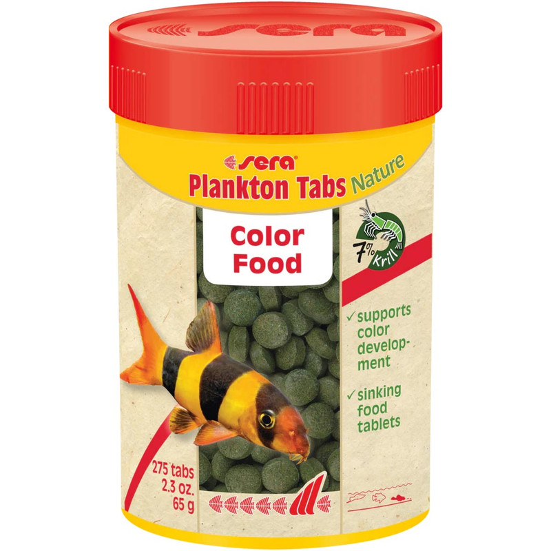 Plankton Slow Release Sinking Tablets (2.3 oz) 275 Tabs - Sera