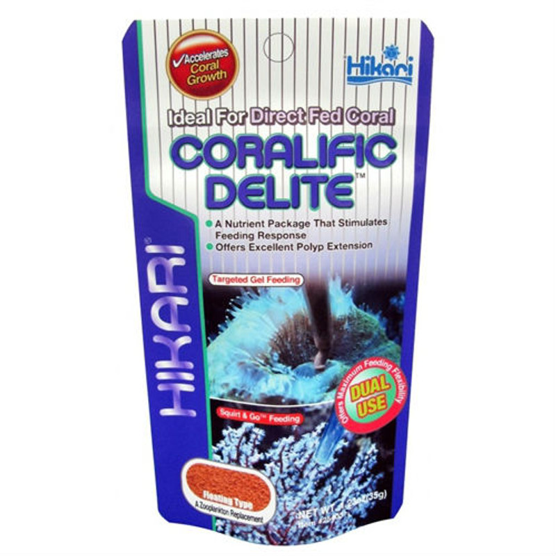 Coralific Delite Coral Food 1.23 oz (35 gm) - Hikari