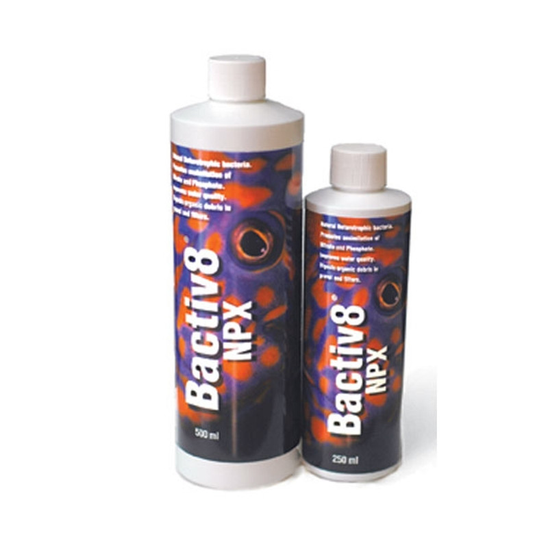 Bactiv8 Heterotrophic Bacteria for Nitrate and Phosphate reduction (500 ml / 16 oz) - Two Little Fishies 