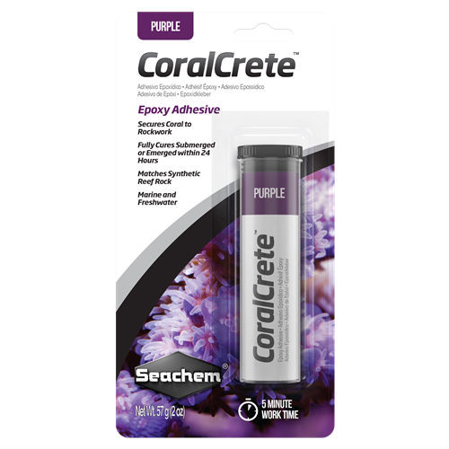 CoralCrete Purple Epoxy (2 oz) - Seachem