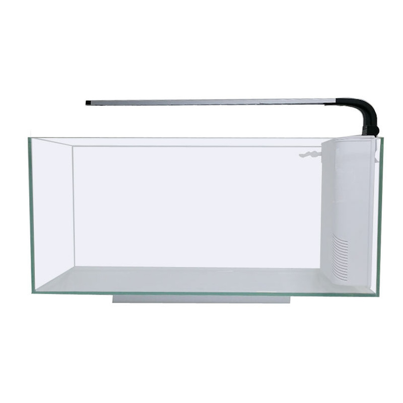 Rimless Low Iron 6G Peninsula Aquarium (17.7" x 8.2" x 10.2") w/LED - JBJ
