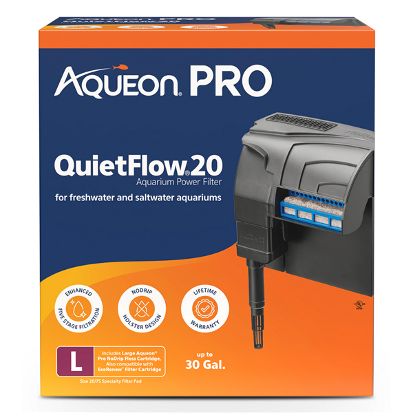 PRO QuietFlow 20 Power Filter - Aqueon