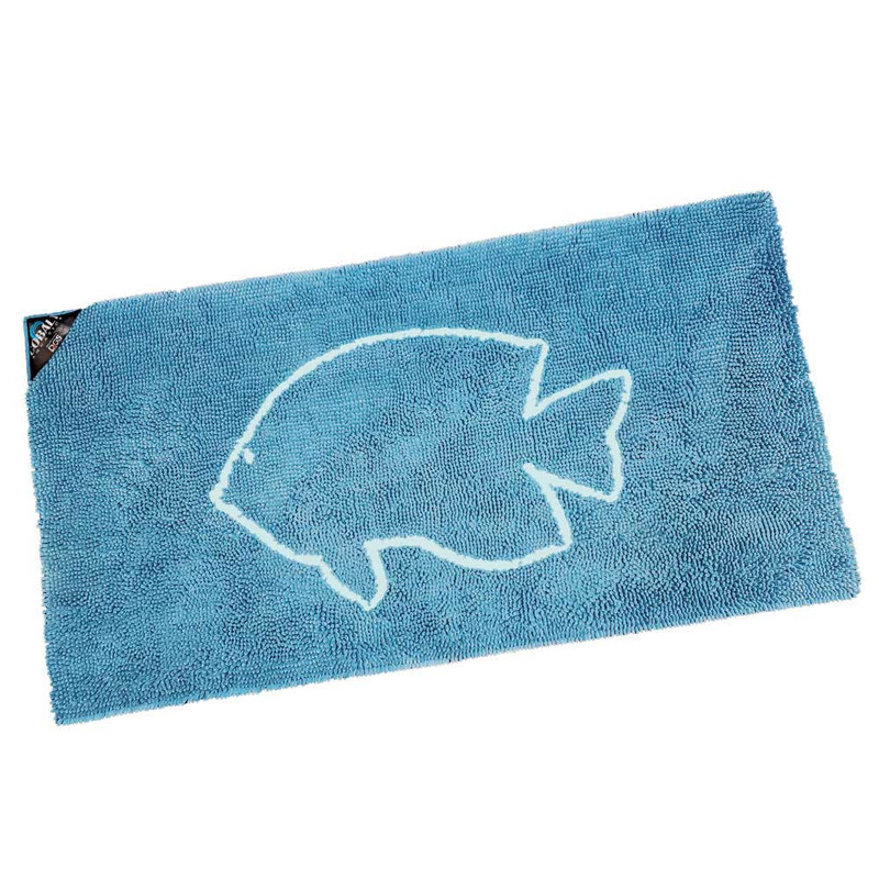 Aqua Sponge Aquarium Floor Mat XXL Runner (58" x 30") Cobalt