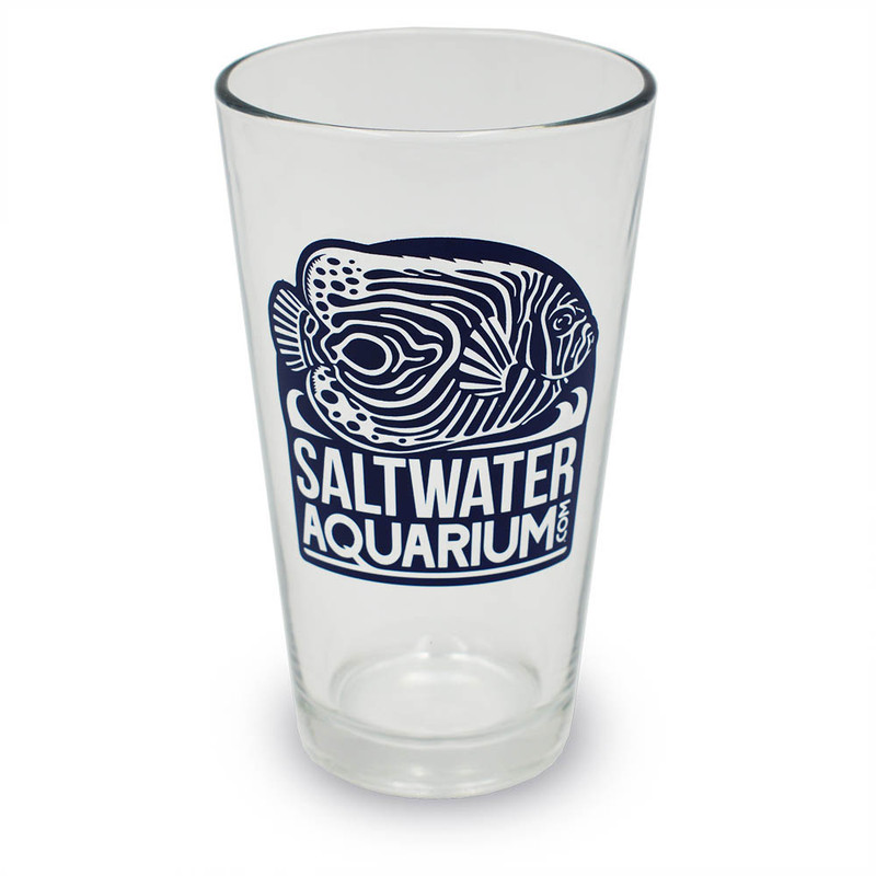 SaltwaterAquarium 16 oz. Beer Pint Glass