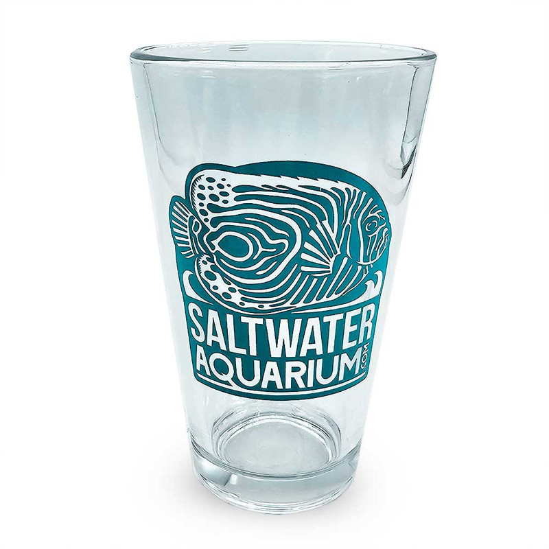 SaltwaterAquarium 16 oz. Beer Pint Glass