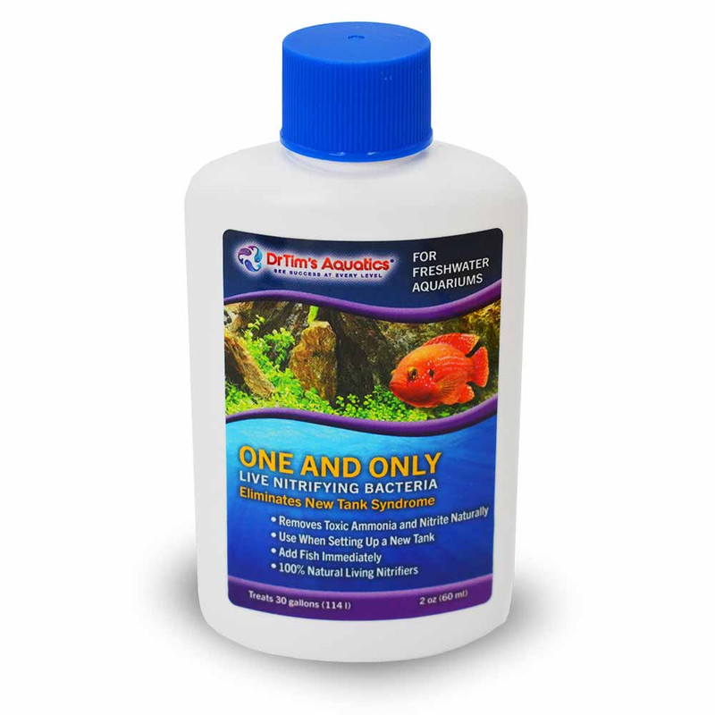 One & Only Freshwater Live Nitrifying Bacteria (2 oz) 30 Gallons - Dr Tim's